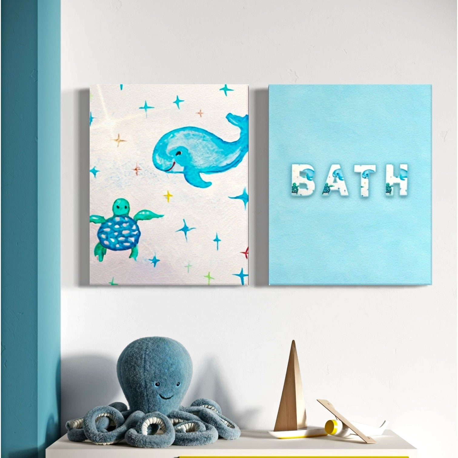 Whale Canvas