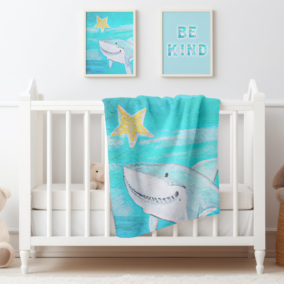 Be Kind Baby Shark with Frame