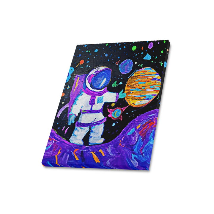 Girl Astronaut Frame Canvas 16"x20"(Made in USA)