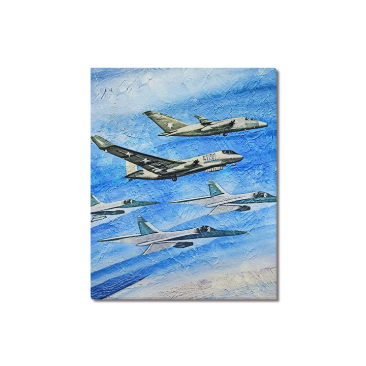 Jets Canvas Print 16"x20"(Made in USA)