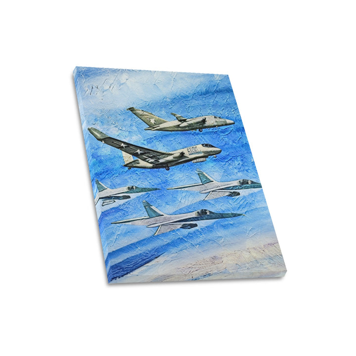 Jets Canvas Print 16"x20"(Made in USA)