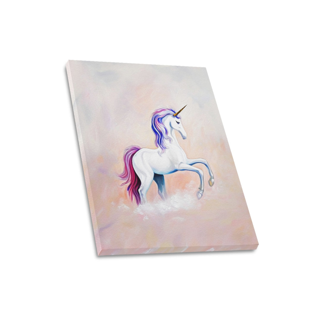 Majestic Unicorn Frame Canvas Print 16"x20"(Made in USA)