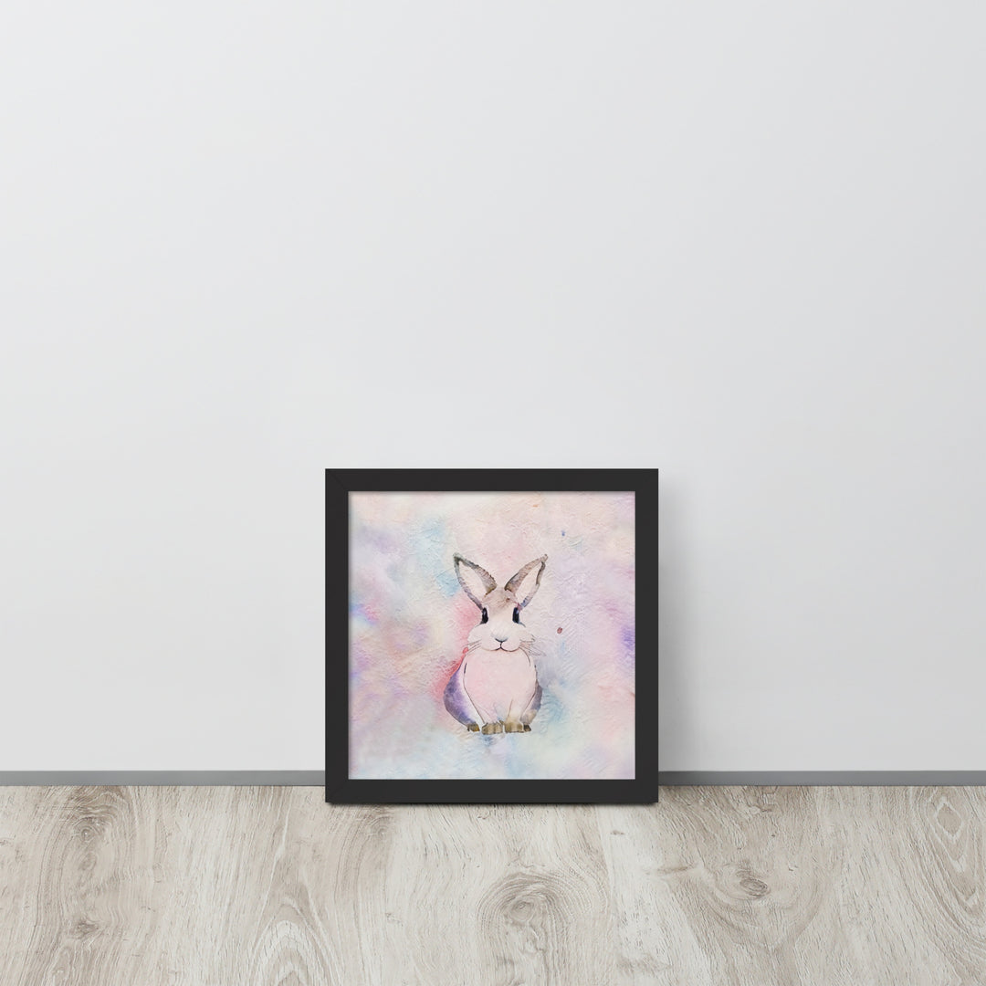 Baby Bunny Artwork - with frame