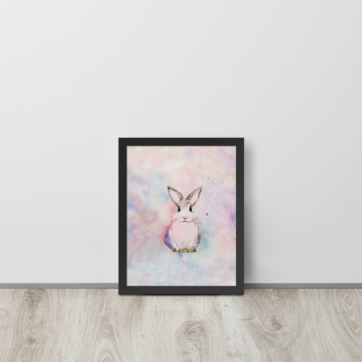 Baby Bunny Artwork - with frame