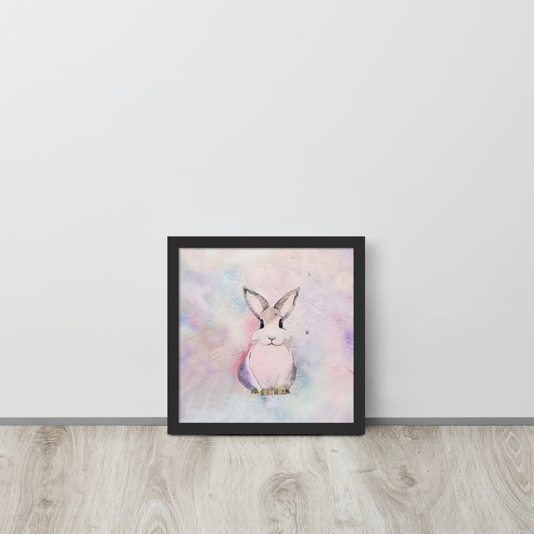 Baby Bunny Artwork - with frame