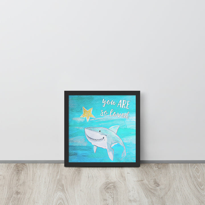 Baby Shark with frame