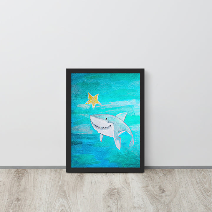 Baby Shark with frame