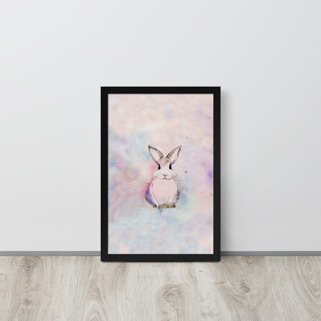 Baby Bunny Artwork - with frame