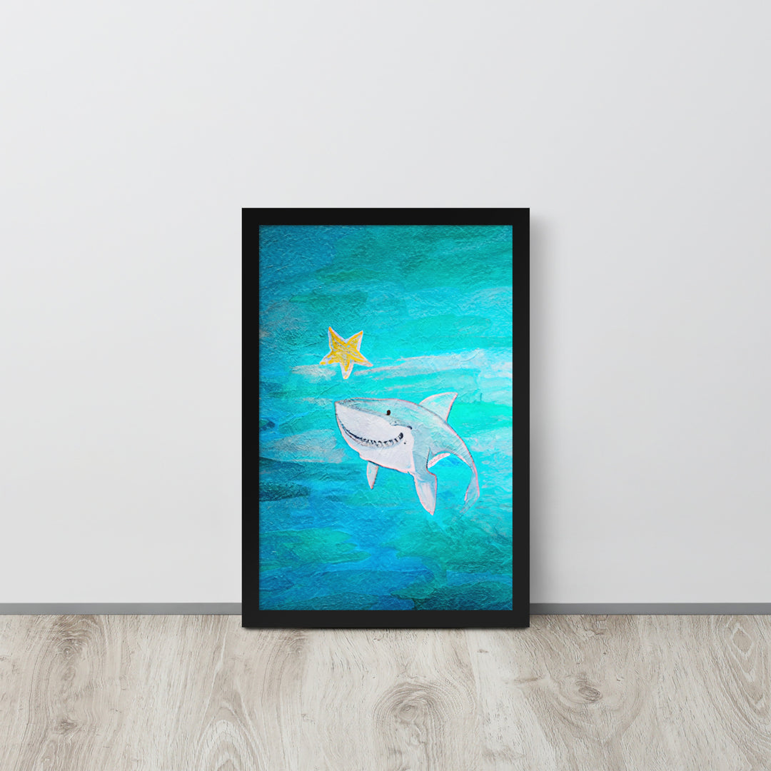 Baby Shark with frame