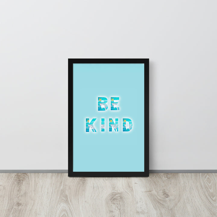 Be Kind Baby Shark with Frame