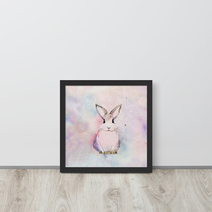 Baby Bunny Artwork - with frame