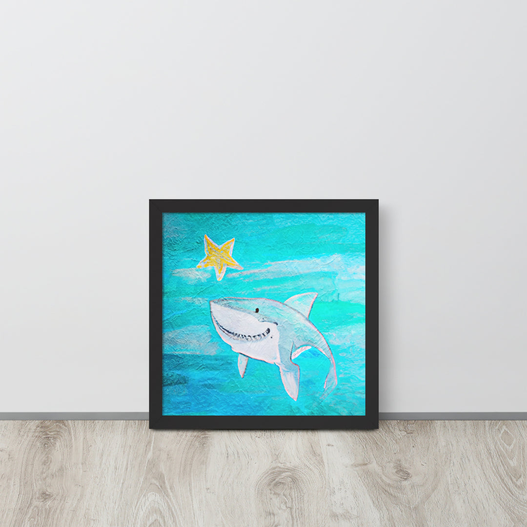 Baby Shark with frame