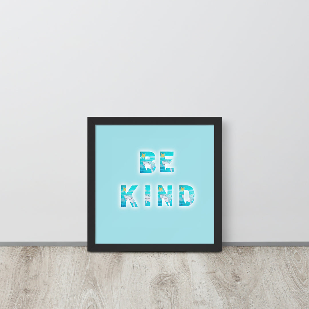 Be Kind Baby Shark with Frame