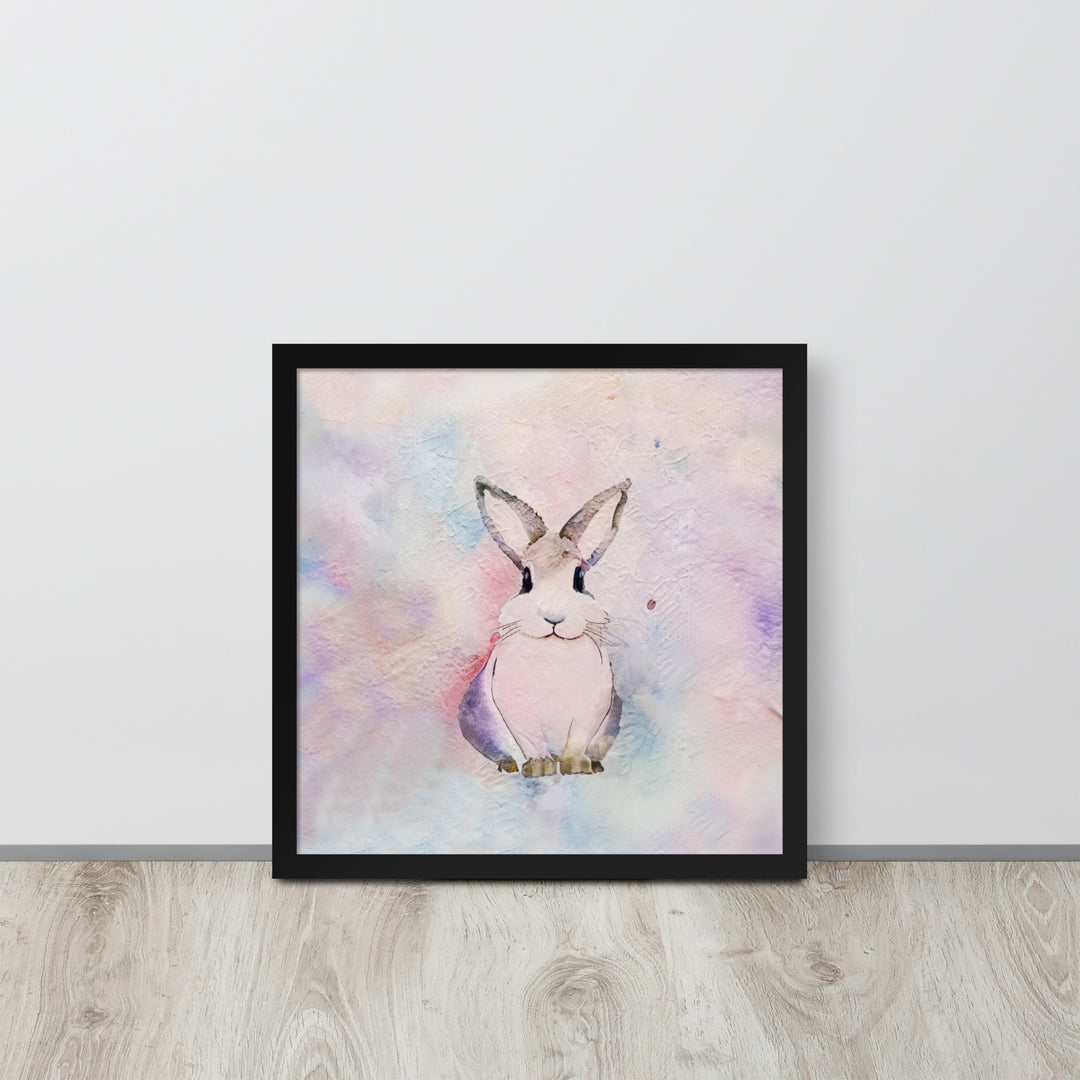 Baby Bunny Artwork - with frame