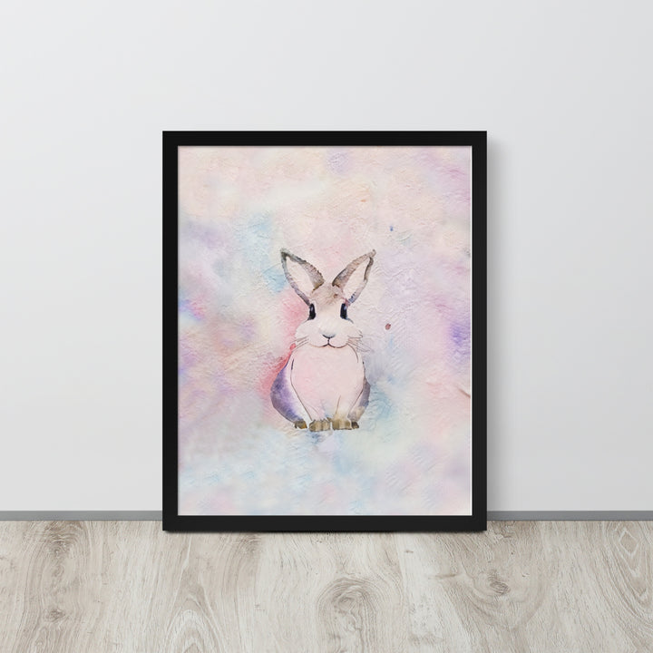 Baby Bunny Artwork - with frame