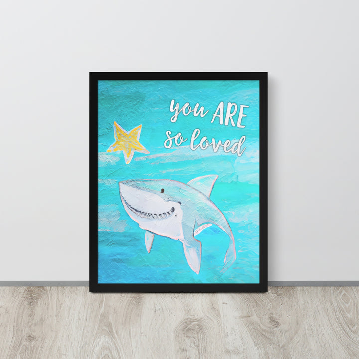 Baby Shark with frame