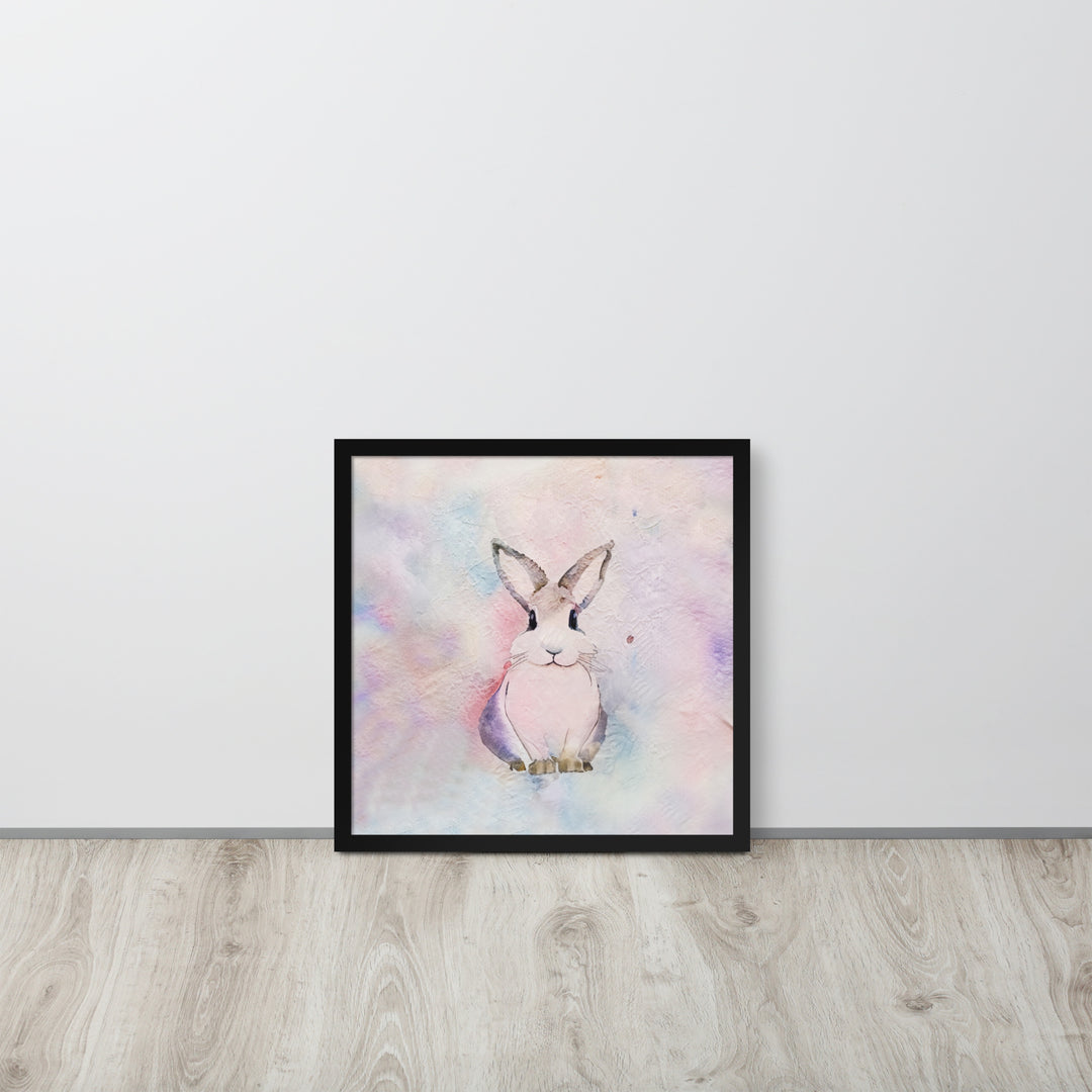 Baby Bunny Artwork - with frame