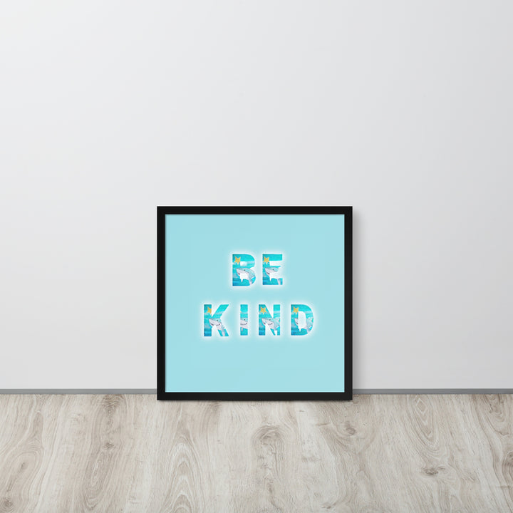 Be Kind Baby Shark with Frame