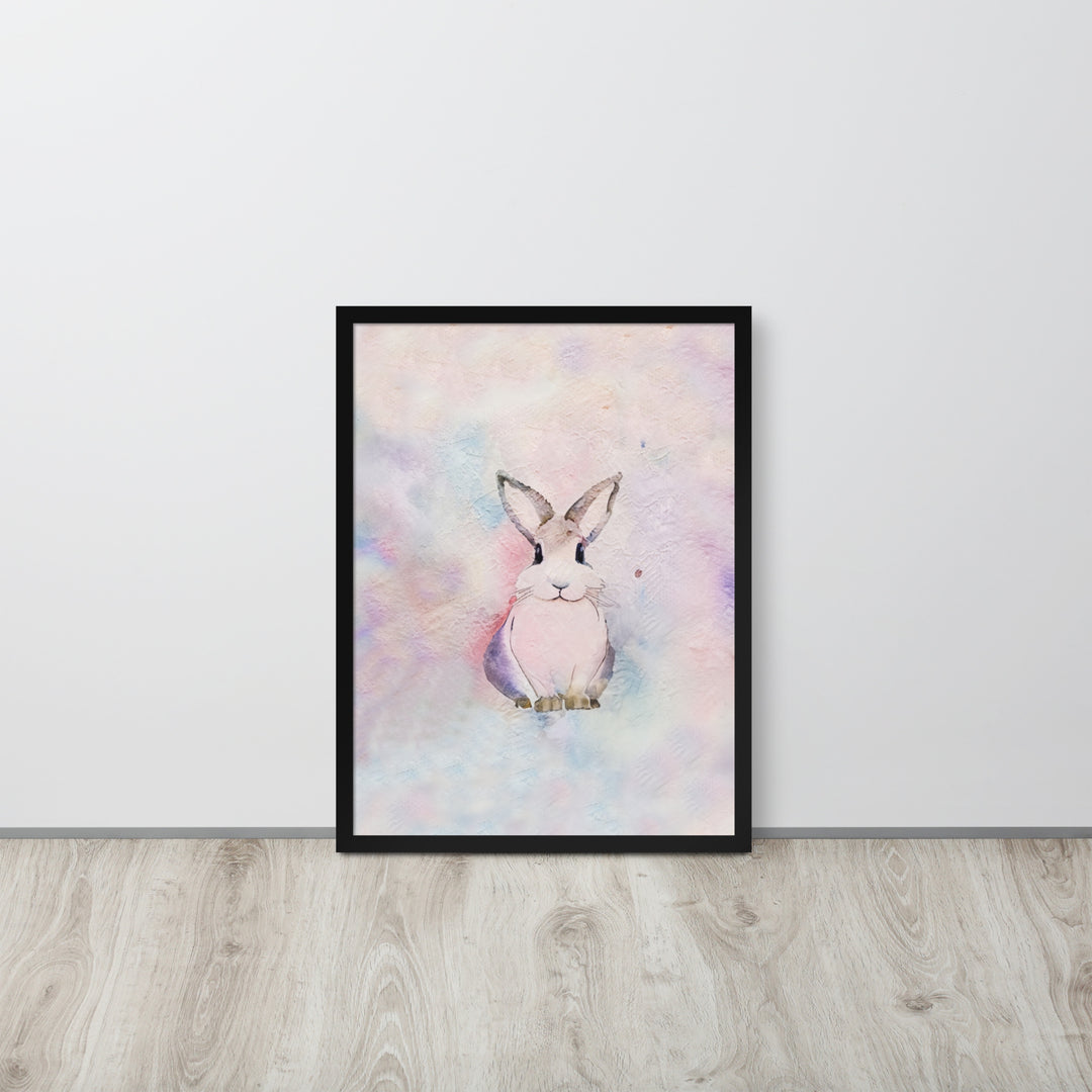 Baby Bunny Artwork - with frame