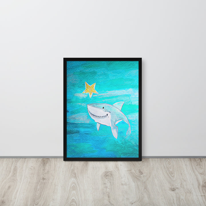 Baby Shark with frame