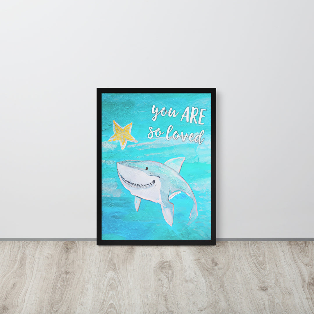 Baby Shark with frame