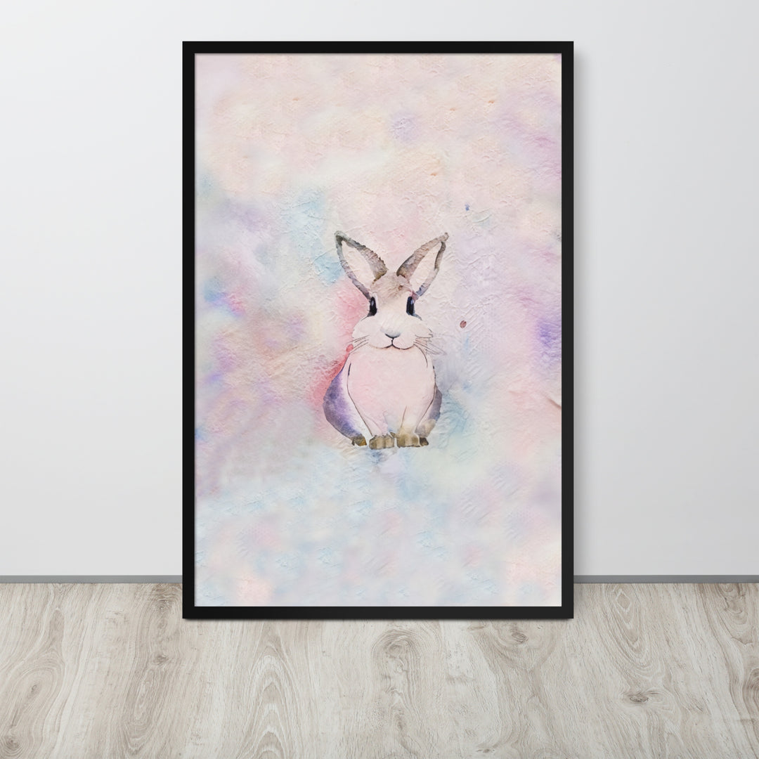 Baby Bunny Artwork - with frame