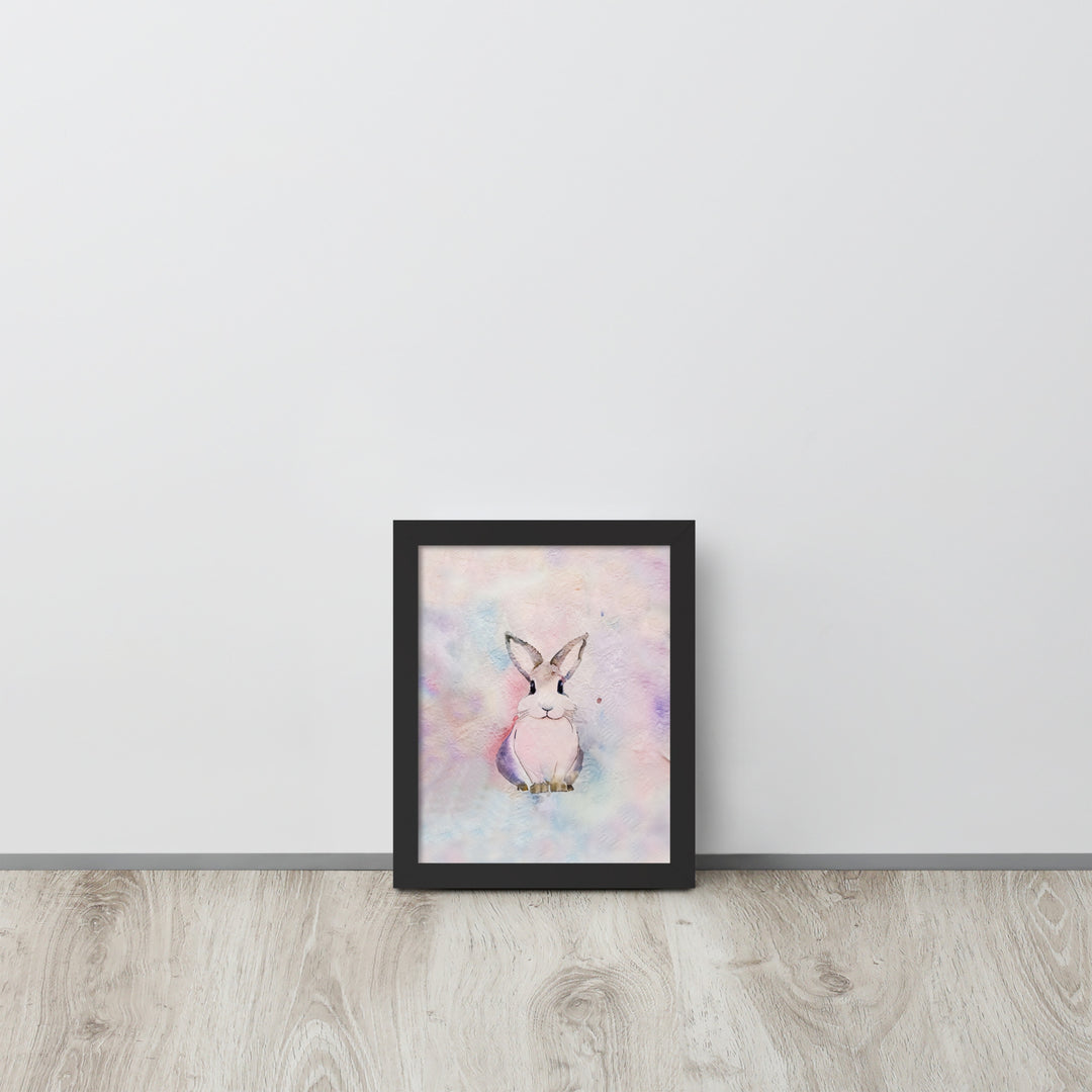 Baby Bunny Artwork - with frame