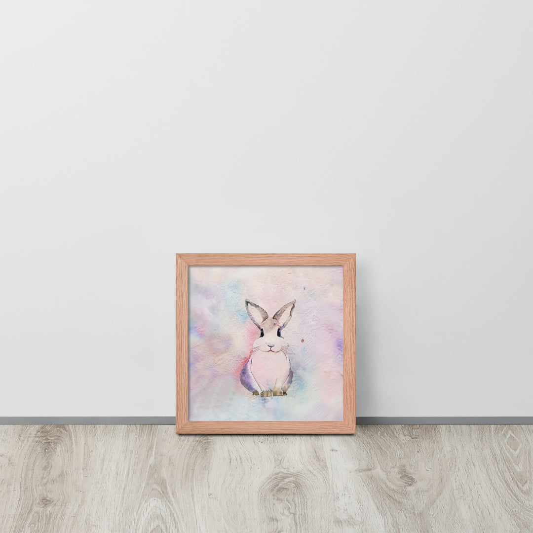 Baby Bunny Artwork - with frame