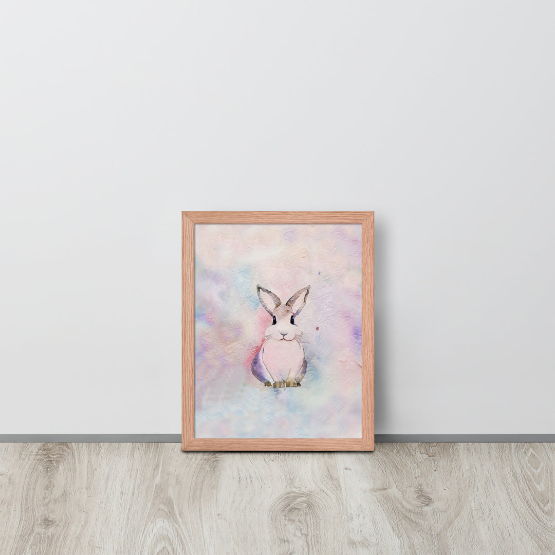 Baby Bunny Artwork - with frame