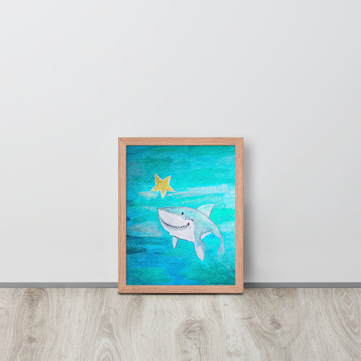 Baby Shark with frame