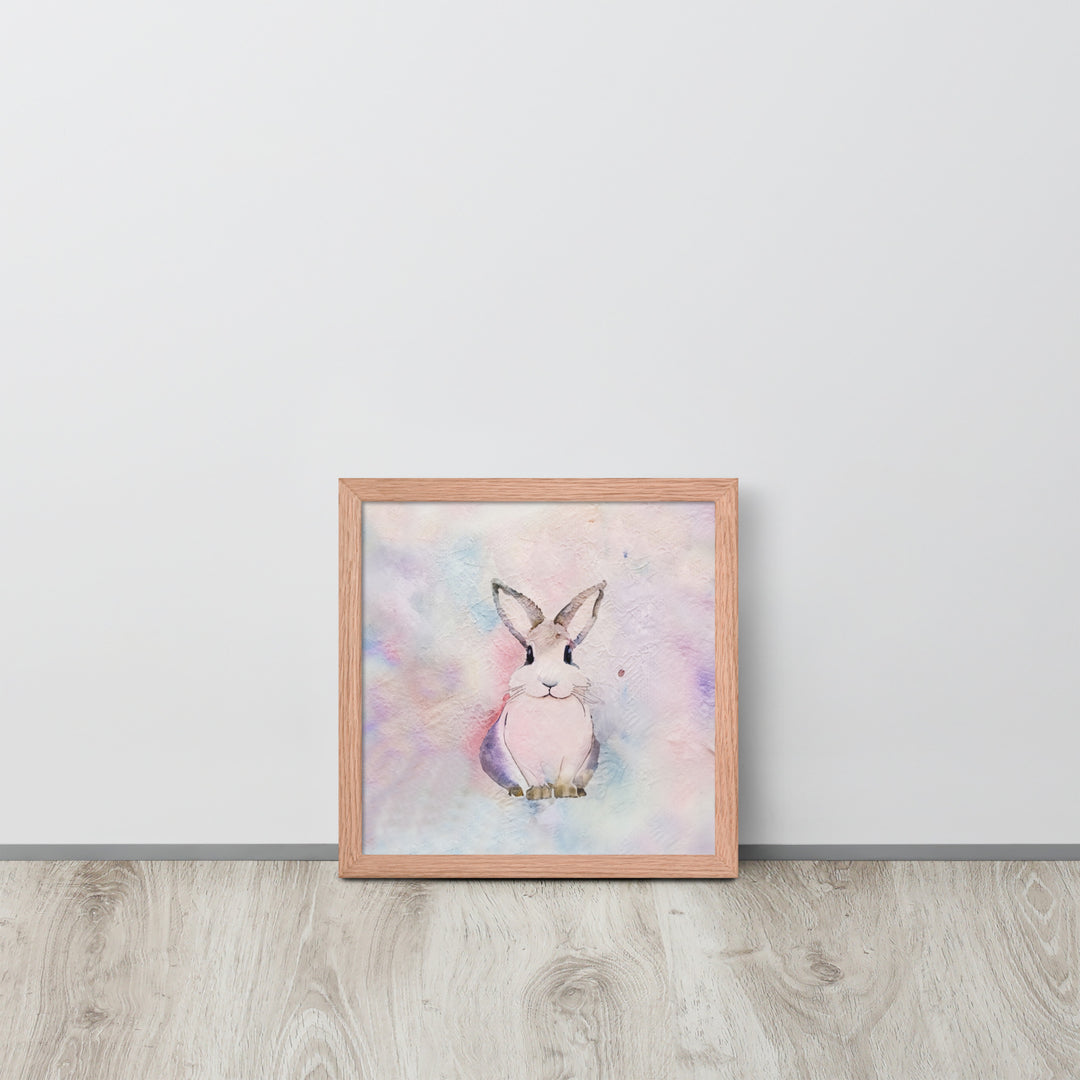 Baby Bunny Artwork - with frame