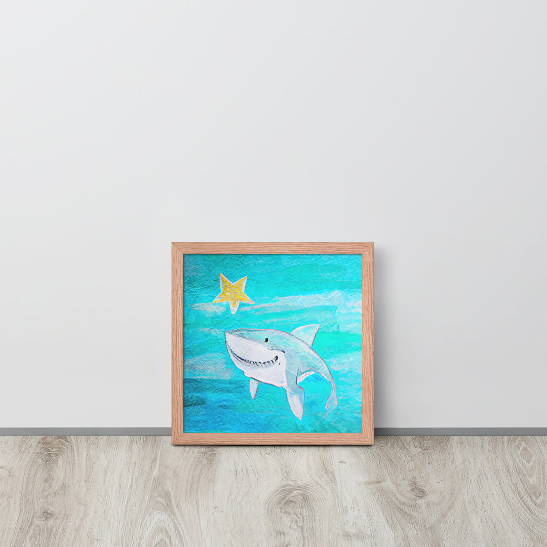 Baby Shark with frame