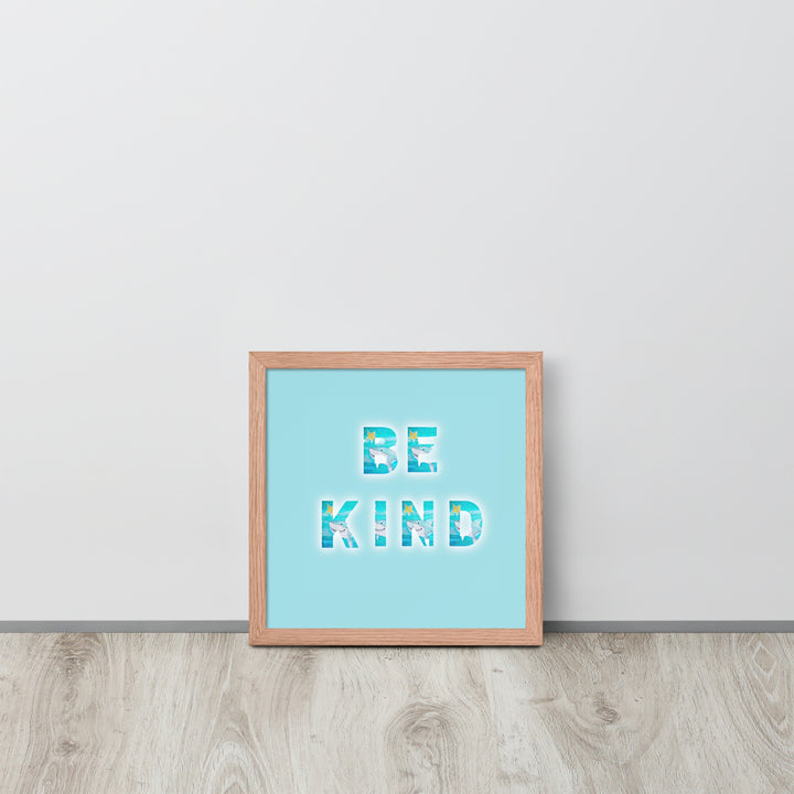 Be Kind Baby Shark with Frame