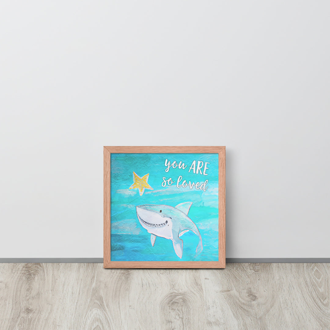 Baby Shark with frame