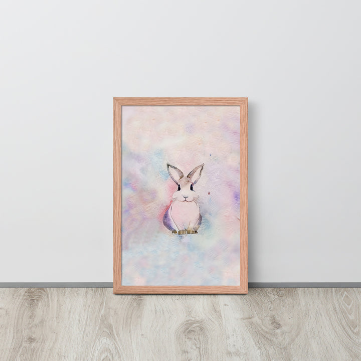 Baby Bunny Artwork - with frame