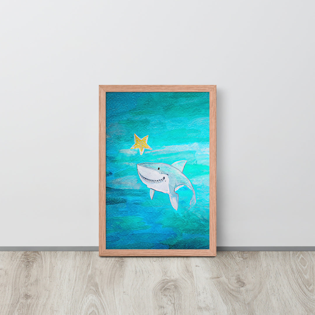 Baby Shark with frame