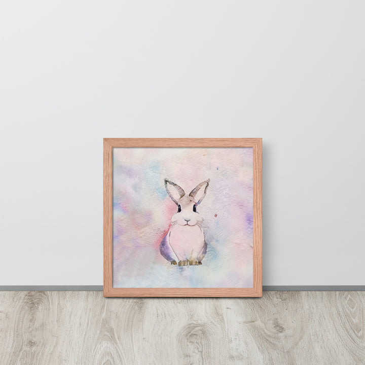 Baby Bunny Artwork - with frame