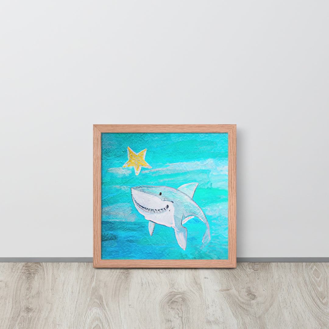 Baby Shark with frame