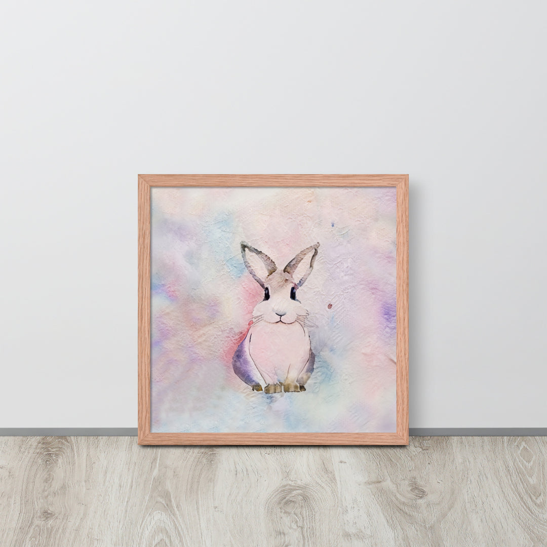 Baby Bunny Artwork - with frame