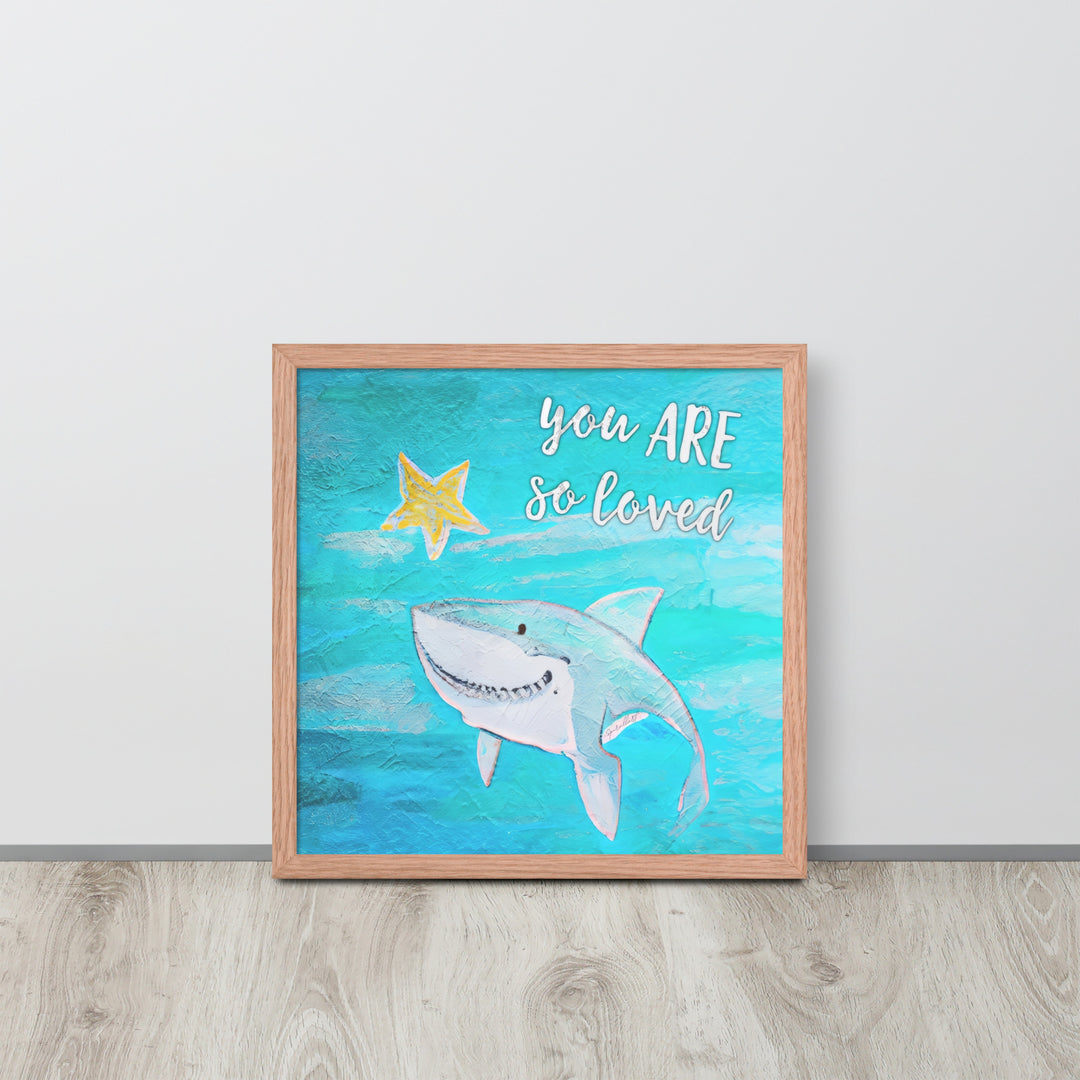 Baby Shark with frame