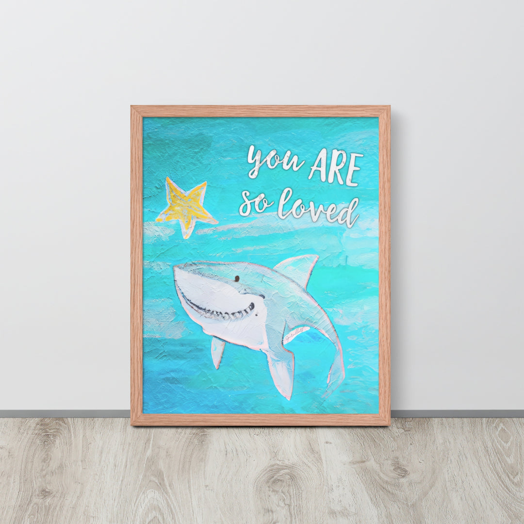 Baby Shark with frame