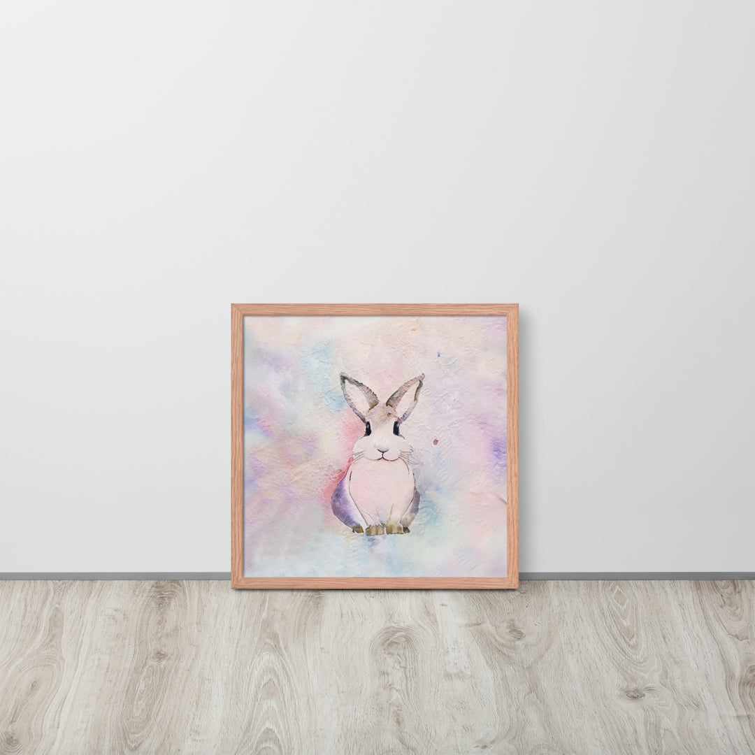 Baby Bunny Artwork - with frame