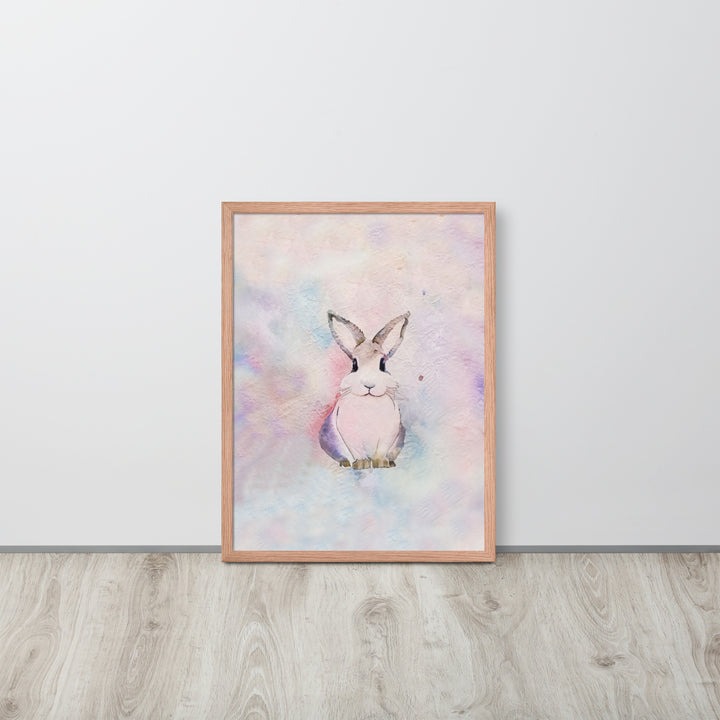 Baby Bunny Artwork - with frame