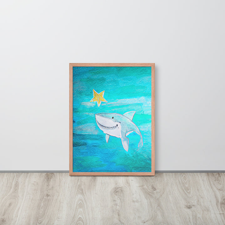 Baby Shark with frame