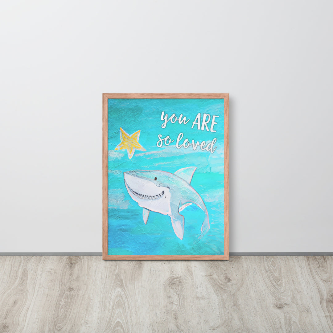 Baby Shark with frame