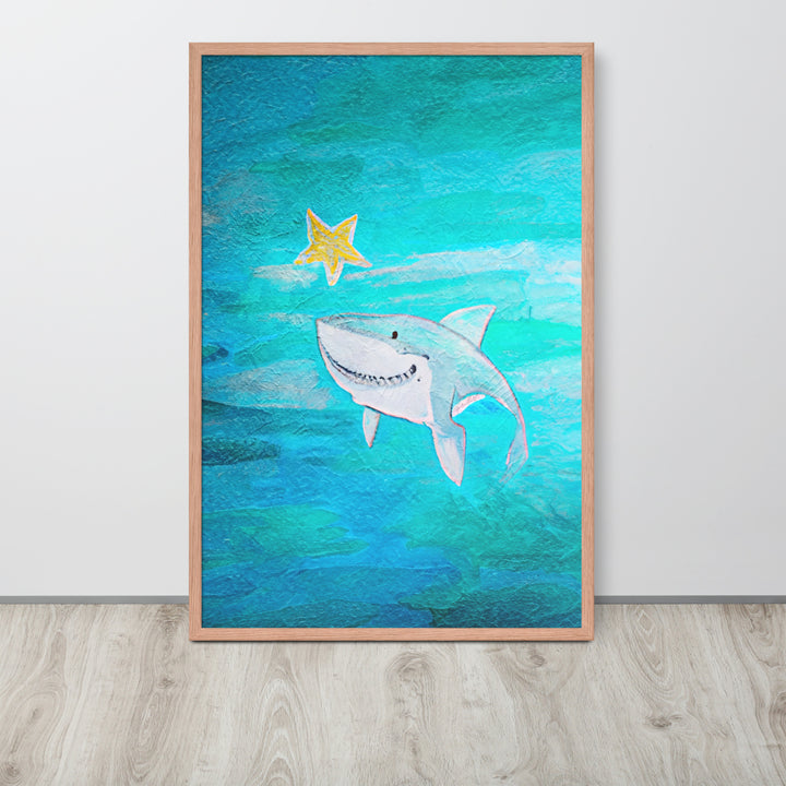 Baby Shark with frame