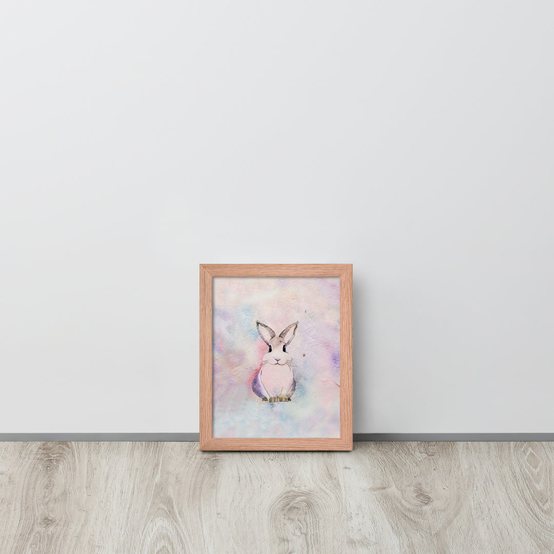 Baby Bunny Artwork - with frame