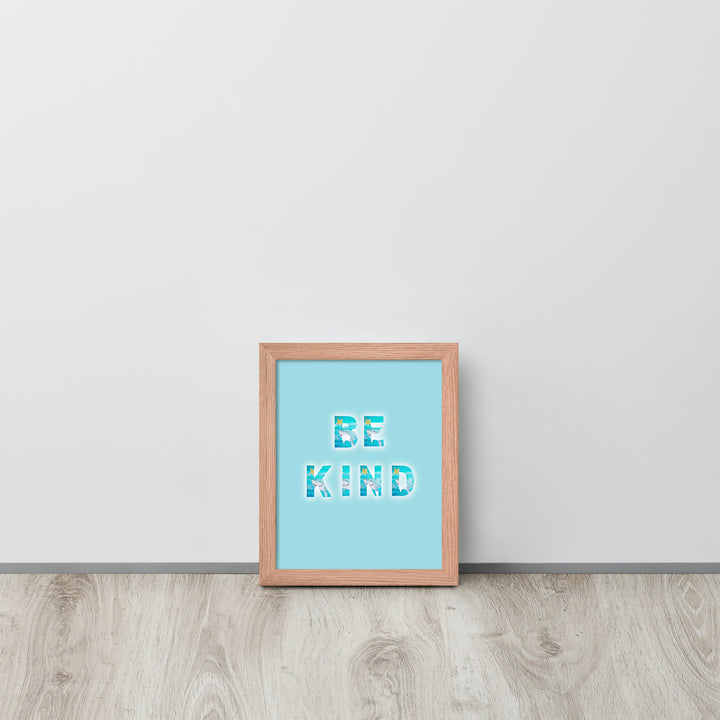 Be Kind Baby Shark with Frame