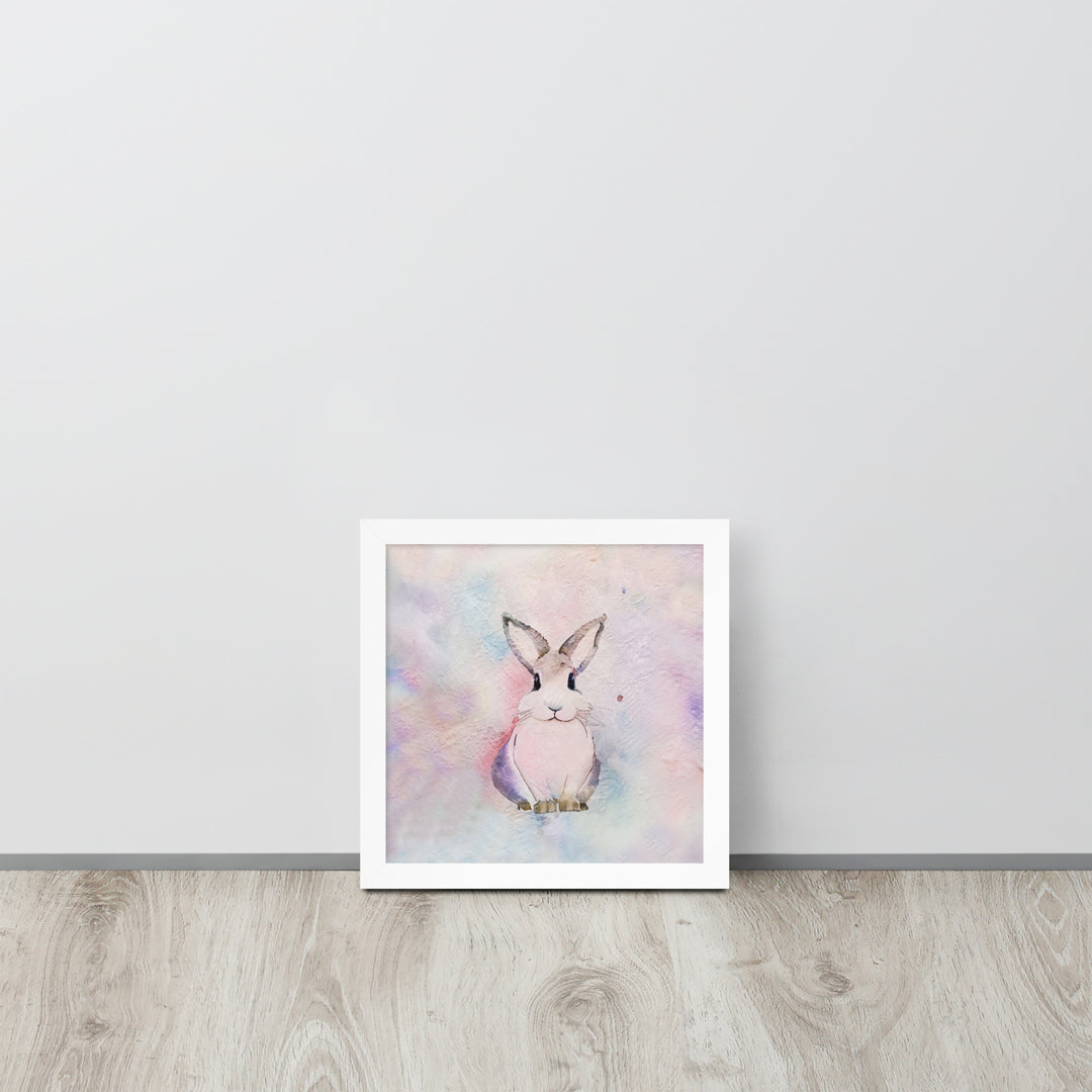 Baby Bunny Artwork - with frame