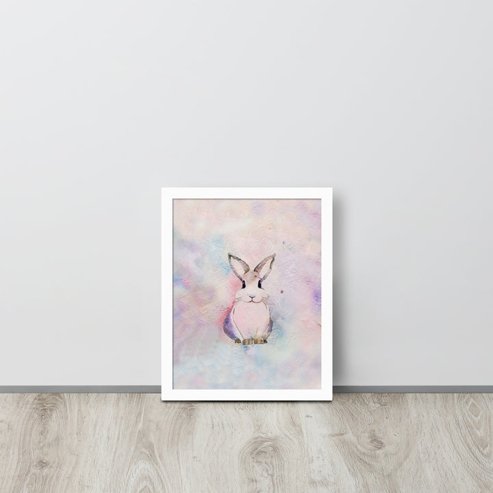 Baby Bunny Artwork - with frame